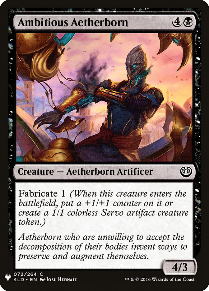 Ambitious Aetherborn [Mystery Booster] | Devastation Store
