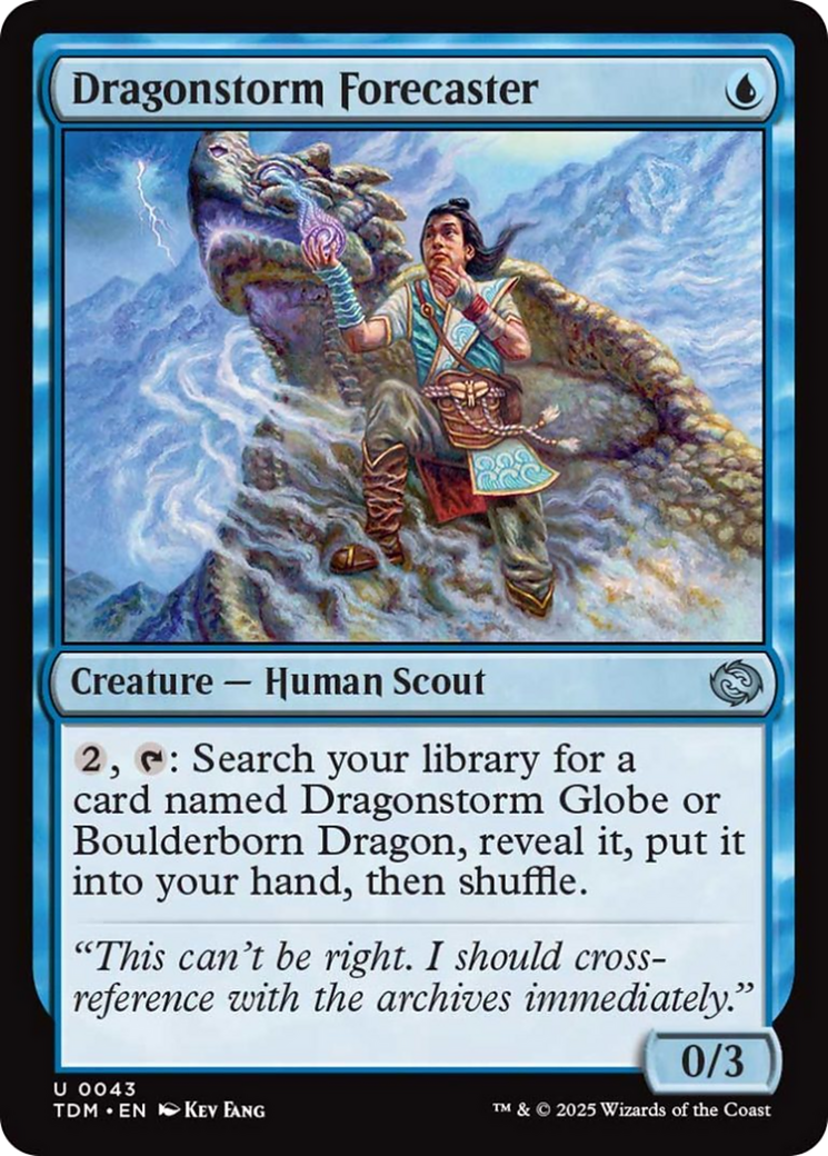 Dragonstorm Forecaster [Tarkir: Dragonstorm] | Devastation Store