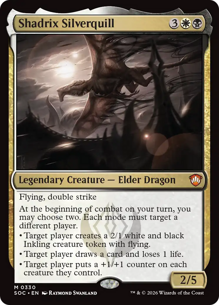 Shadrix Silverquill [Secrets of Strixhaven Commander] | Devastation Store