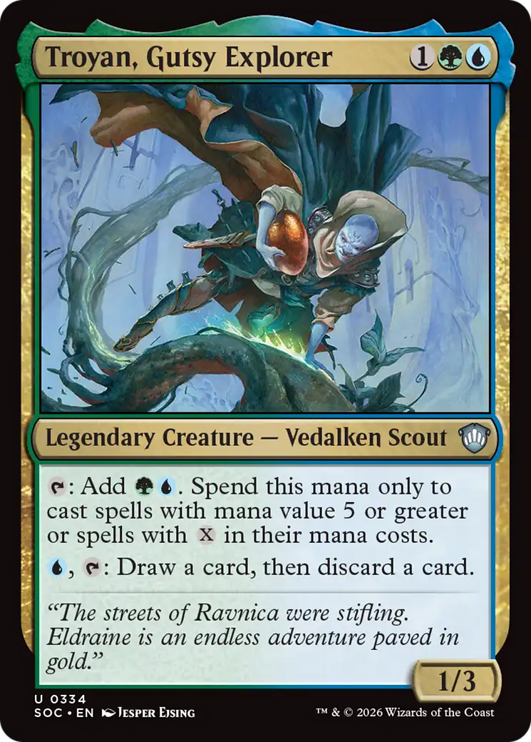 Troyan, Gutsy Explorer [Secrets of Strixhaven Commander] | Devastation Store