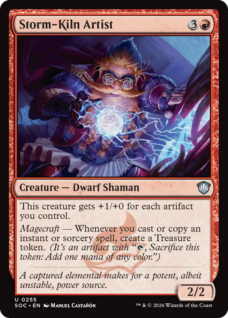 Storm-Kiln Artist [Secrets of Strixhaven Commander] | Devastation Store