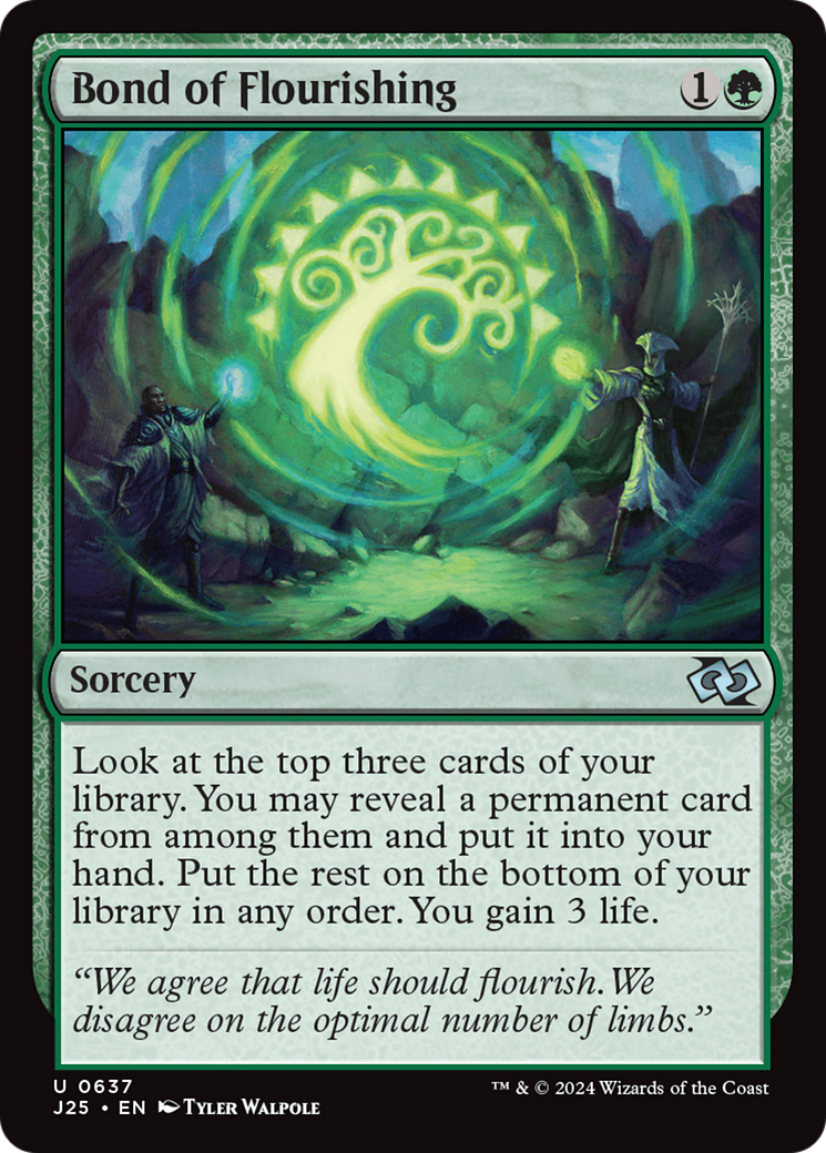 Bond of Flourishing [Foundations Jumpstart] | Devastation Store