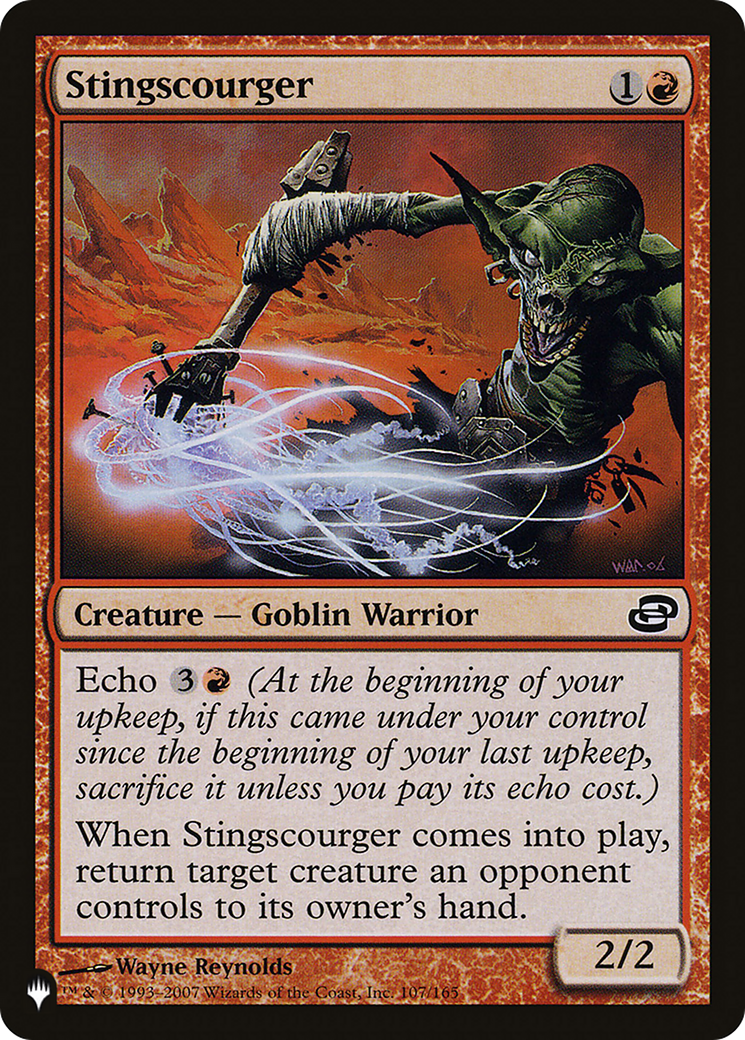 Stingscourger [The List Reprints] | Devastation Store