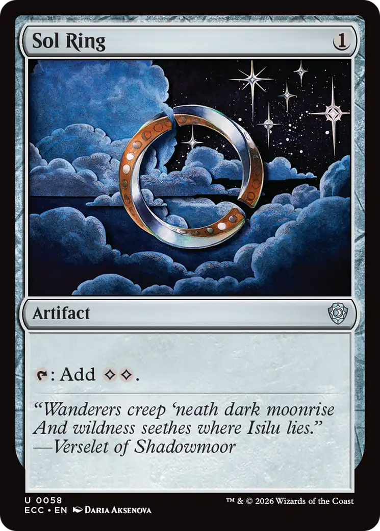 Sol Ring (0058) [Lorwyn Eclipsed Commander] | Devastation Store