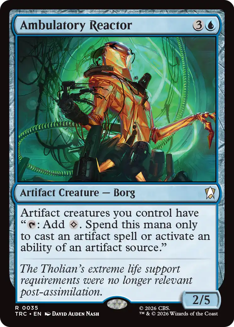 Ambulatory Reactor (Surge Foil) [Star Trek Commander] | Devastation Store