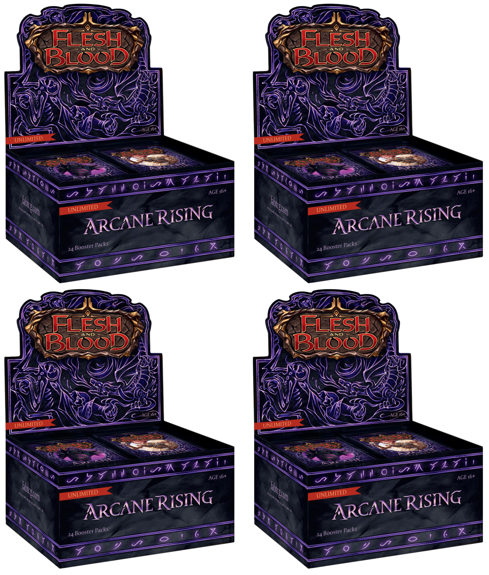 Arcane Rising - Booster Case (Unlimited) | Devastation Store
