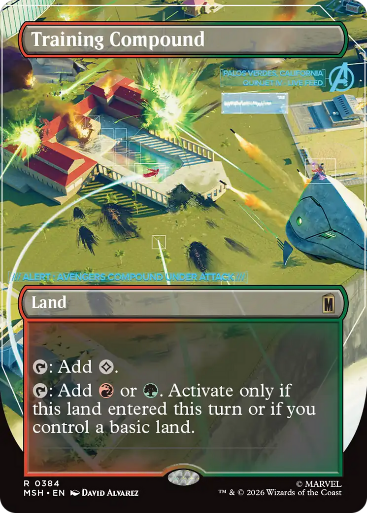 Training Compound (Borderless) [Marvel Super Heroes] | Devastation Store