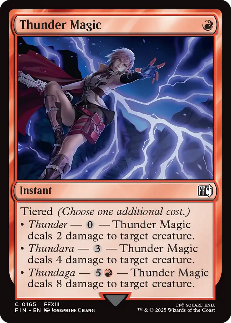 Thunder Magic [FINAL FANTASY] | Devastation Store