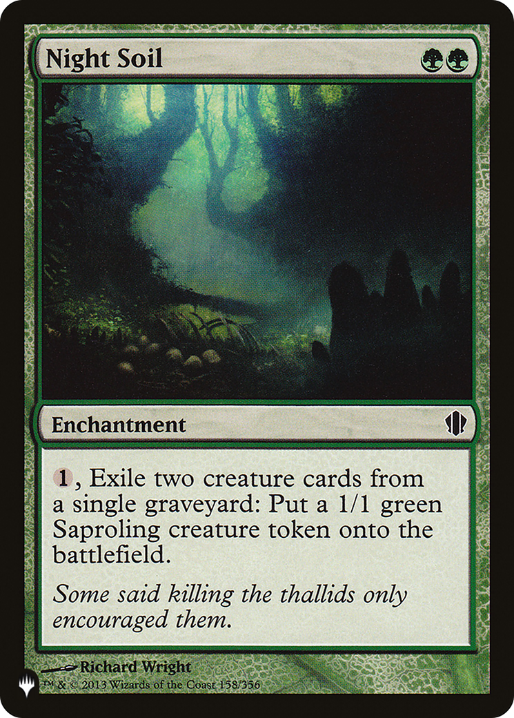 Night Soil [The List Reprints] | Devastation Store