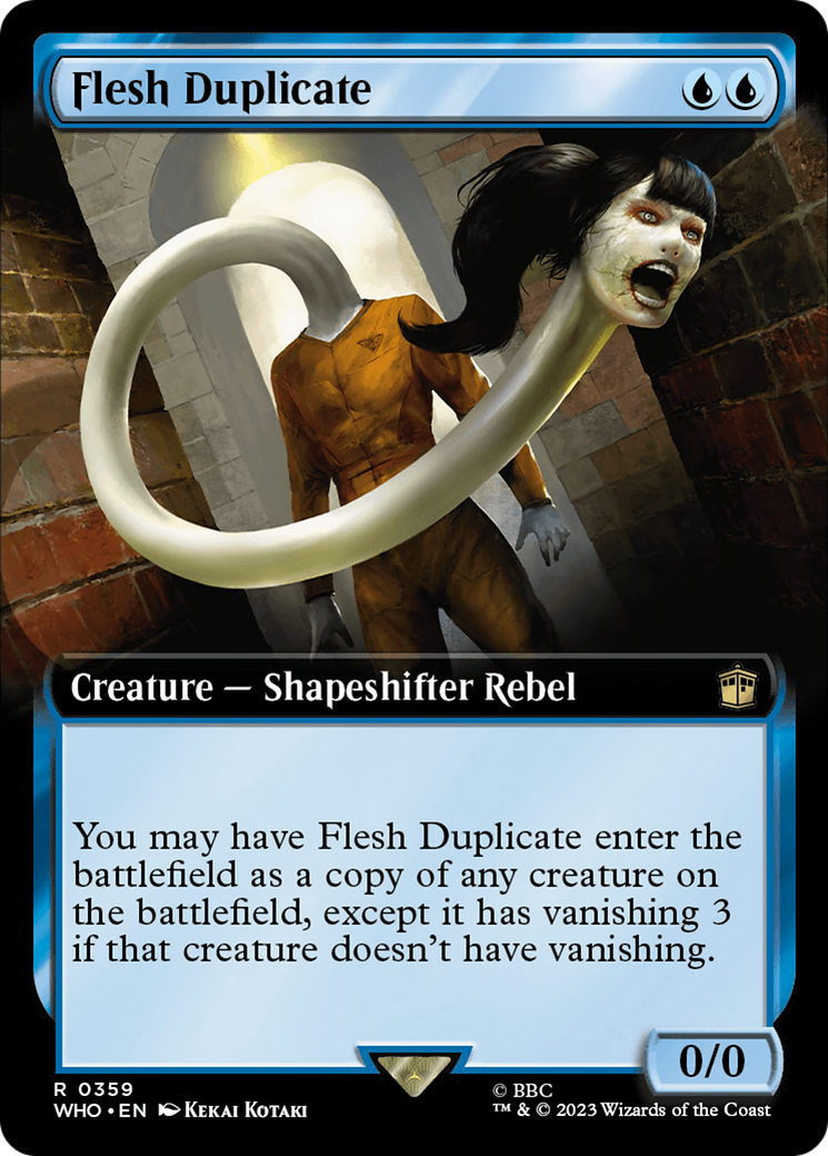 Flesh Duplicate (Extended Art) [Doctor Who] | Devastation Store