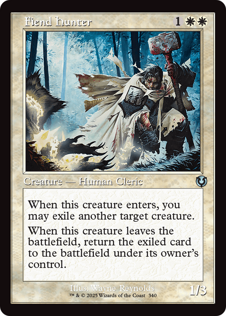 Fiend Hunter (Retro Frame) [Innistrad Remastered] | Devastation Store