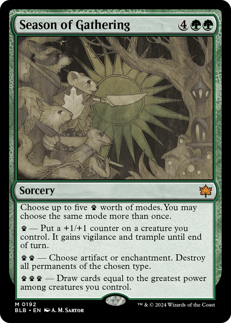 Season of Gathering [Bloomburrow] | Devastation Store