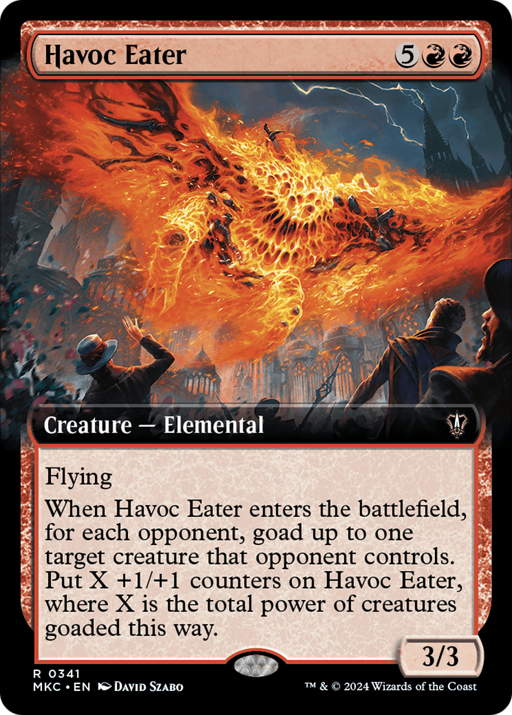 Havoc Eater (Extended Art) [Murders at Karlov Manor Commander] | Devastation Store