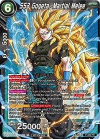 SS3 Gogeta, Martial Melee (Unison Warrior Series Tournament Pack Vol.3) (P-286) [Tournament Promotion Cards] | Devastation Store