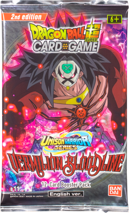 Unison Warrior Series: Vermilion Bloodline (2nd Edition) [DBS-B11] - Booster Pack | Devastation Store