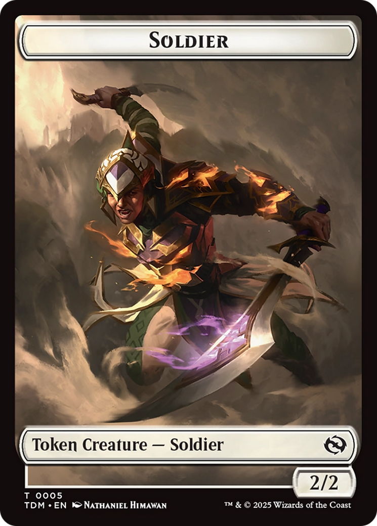 Goblin // Solider (0004) Double-Sided Token [Tarkir: Dragonstorm Commander Tokens] | Devastation Store