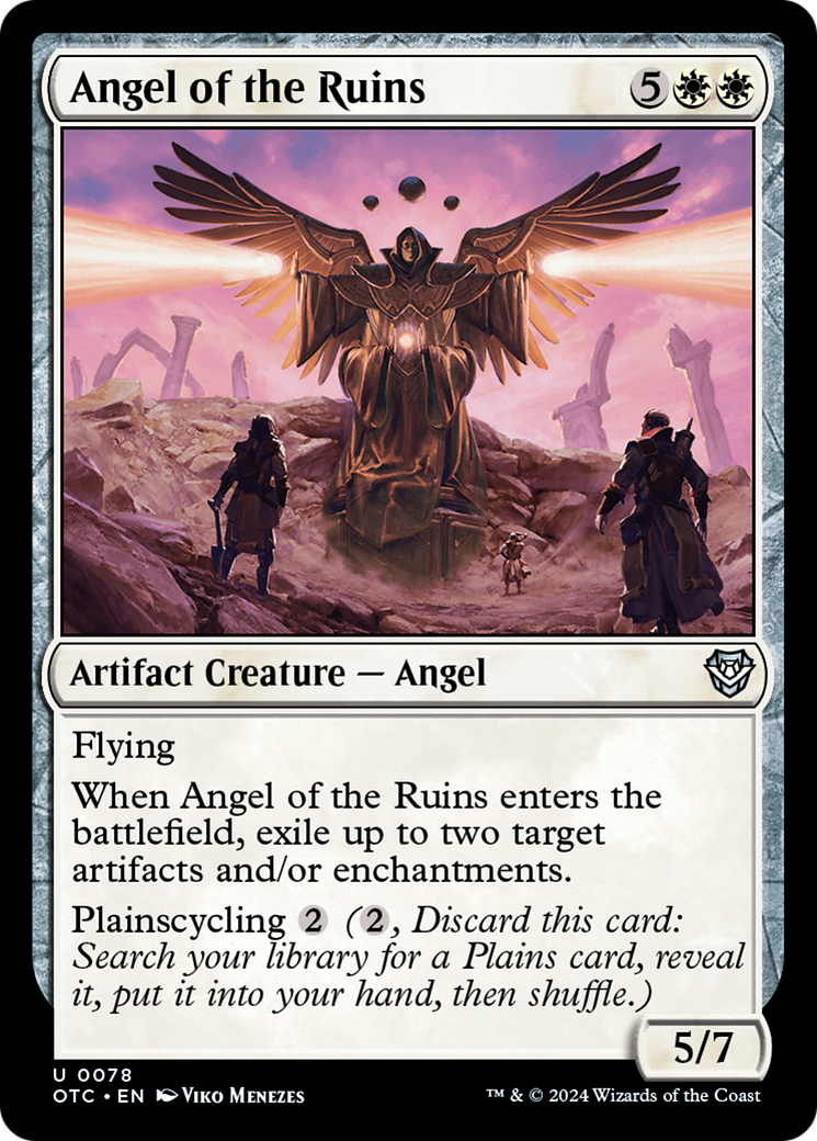 Angel of the Ruins [Outlaws of Thunder Junction Commander] | Devastation Store