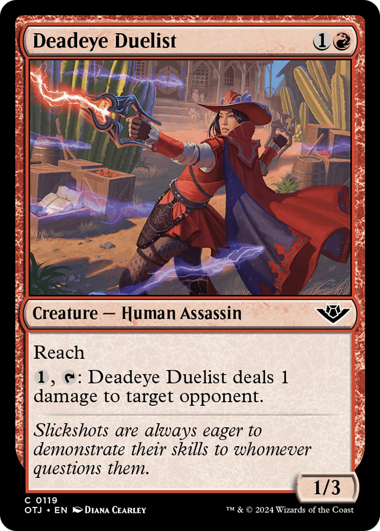 Deadeye Duelist [Outlaws of Thunder Junction] | Devastation Store