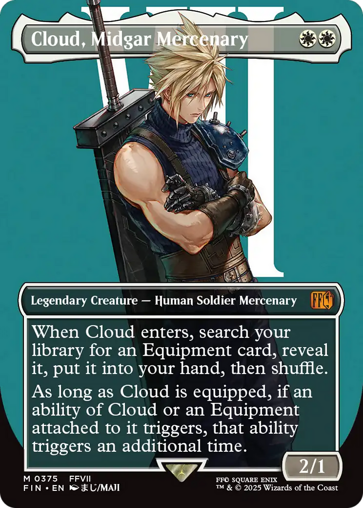 Cloud, Midgar Mercenary (Borderless) [FINAL FANTASY] | Devastation Store