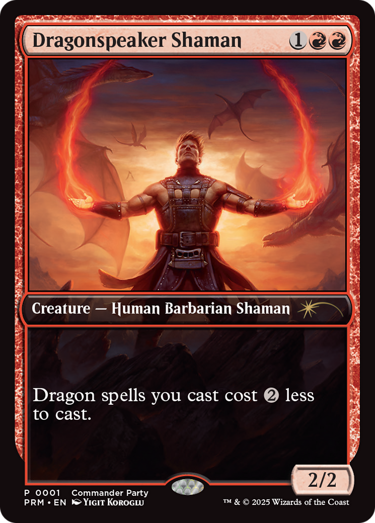 Dragonspeaker Shaman [Wizards Play Network 2025] | Devastation Store