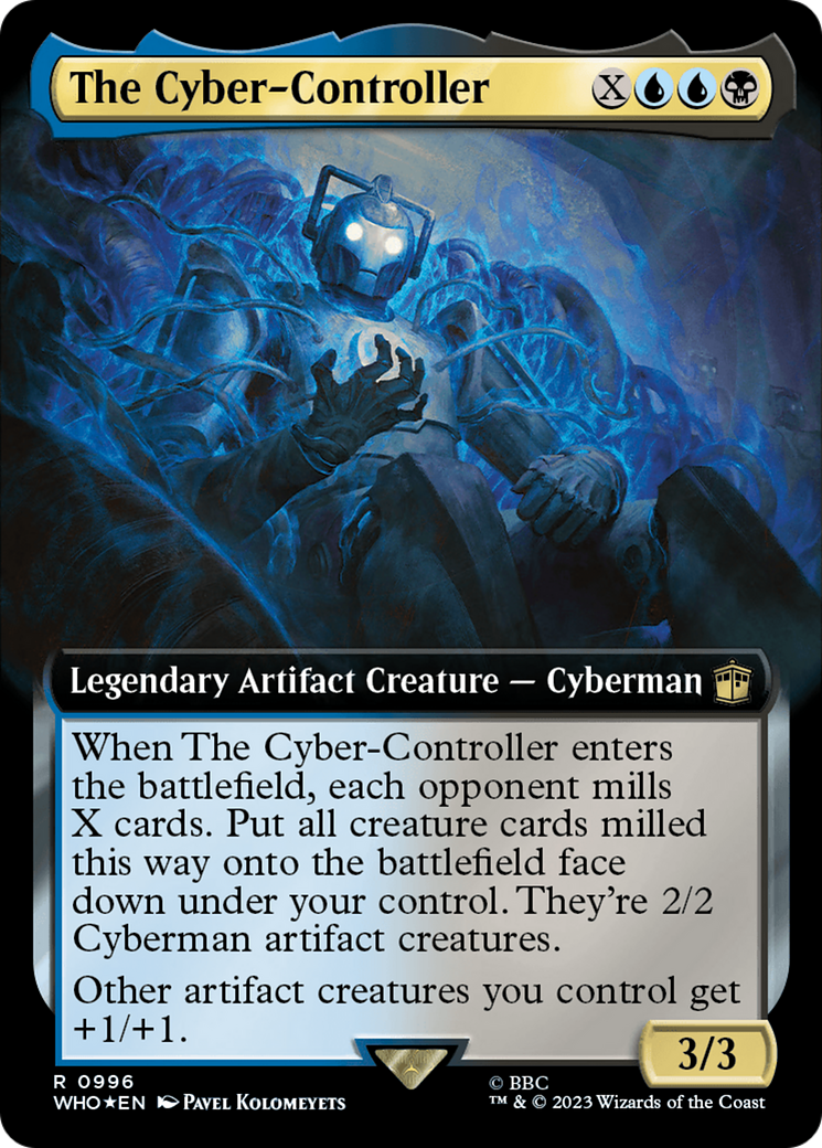 The Cyber-Controller (Extended Art) (Surge Foil) [Doctor Who] | Devastation Store