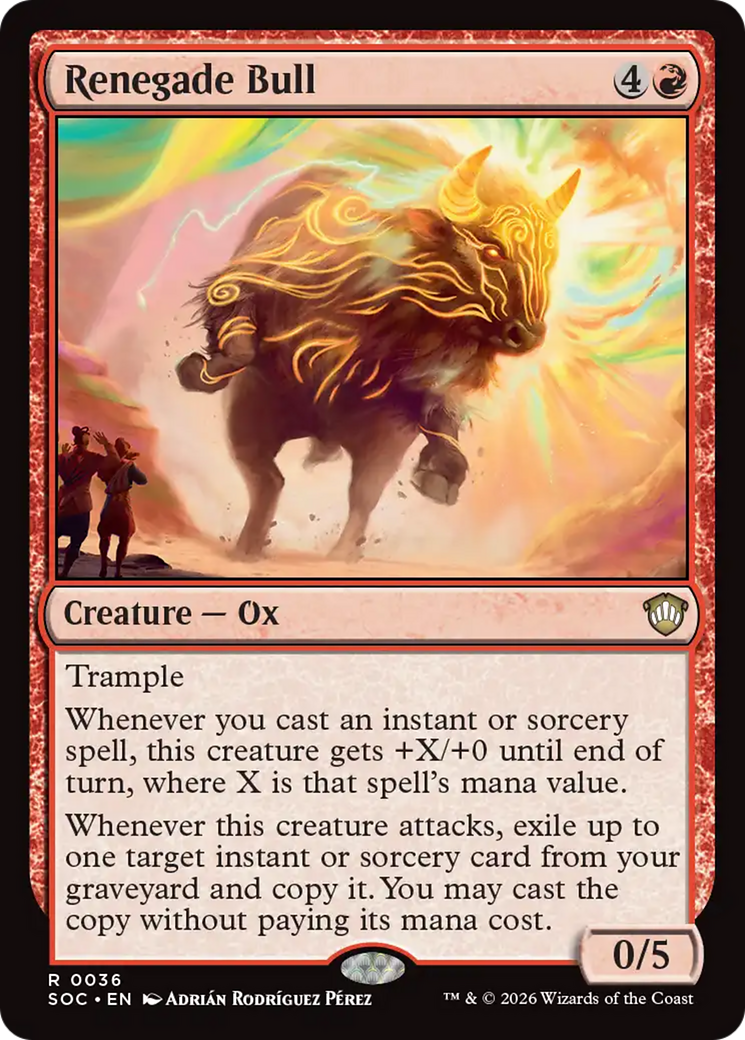 Renegade Bull [Secrets of Strixhaven Commander] | Devastation Store