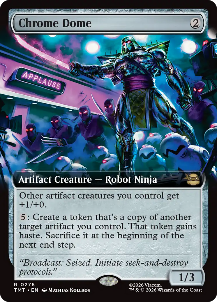 Chrome Dome (Extended Art) [Teenage Mutant Ninja Turtles] | Devastation Store