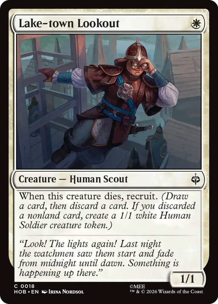 Lake-town Lookout [The Hobbit] | Devastation Store