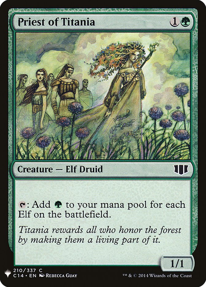 Priest of Titania [Mystery Booster] | Devastation Store