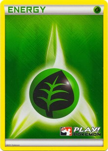 Grass Energy (2011 Play Pokemon Promo) [League & Championship Cards] | Devastation Store