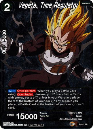 Vegeta, Time Regulator (Championship Final 2019) (P-142) [Tournament Promotion Cards] | Devastation Store