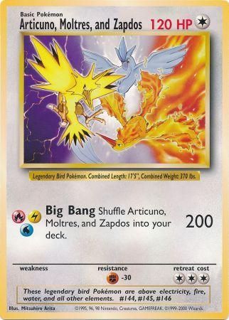 Articuno, Moltres, and Zapdos (Jumbo Card) [Miscellaneous Cards] | Devastation Store