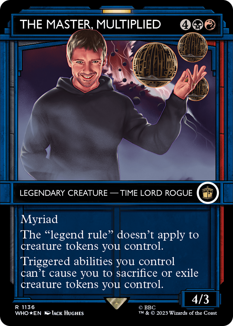 The Master, Multiplied (Showcase) (Surge Foil) [Doctor Who] | Devastation Store