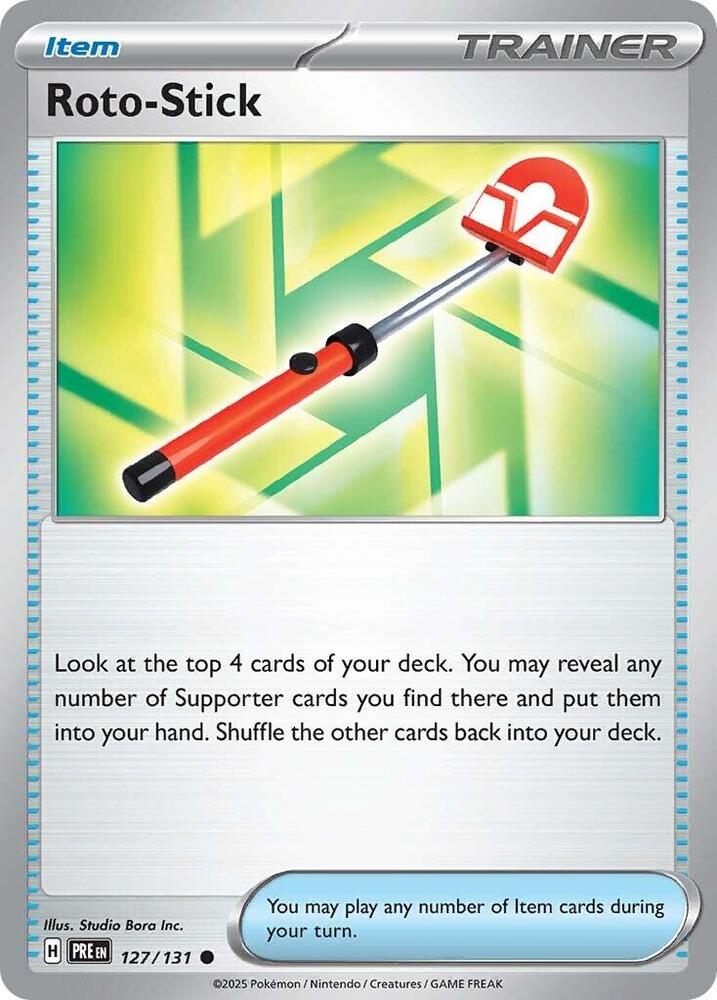 Roto-Stick (127/131) [Scarlet & Violet: Prismatic Evolutions] | Devastation Store