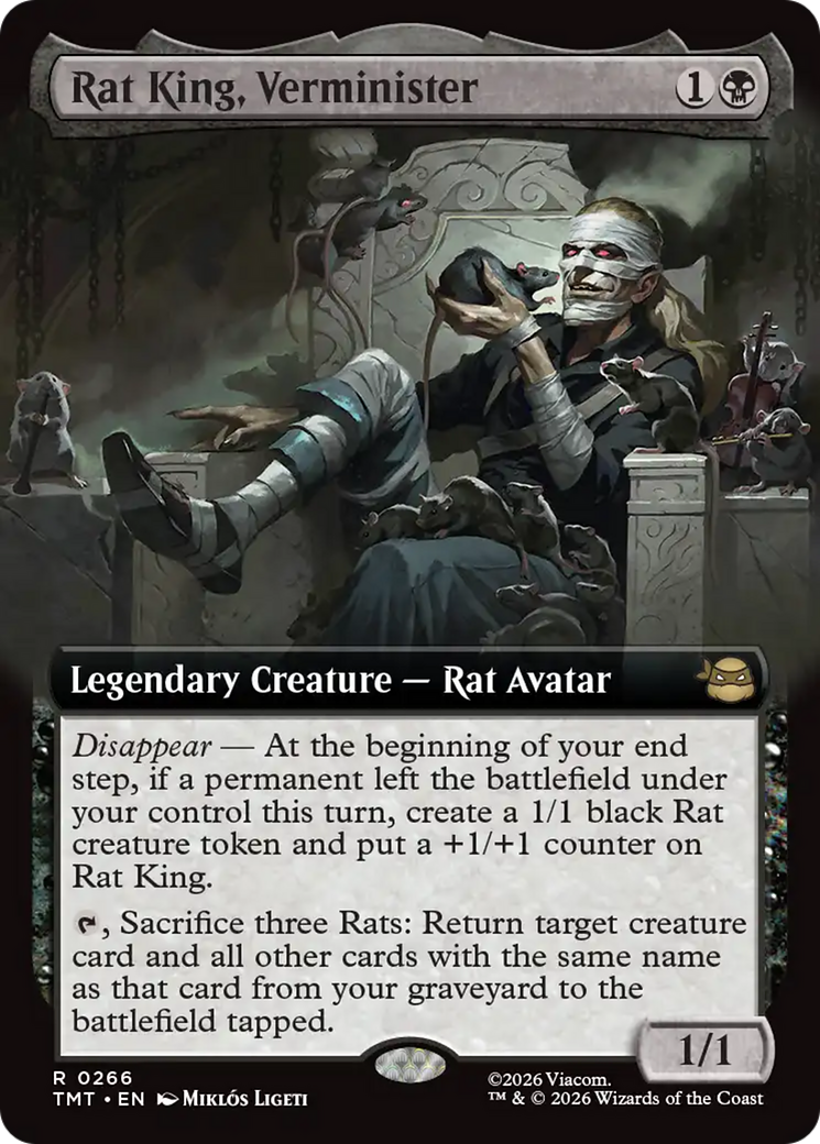 Rat King, Verminister (Extended Art) [Teenage Mutant Ninja Turtles] | Devastation Store