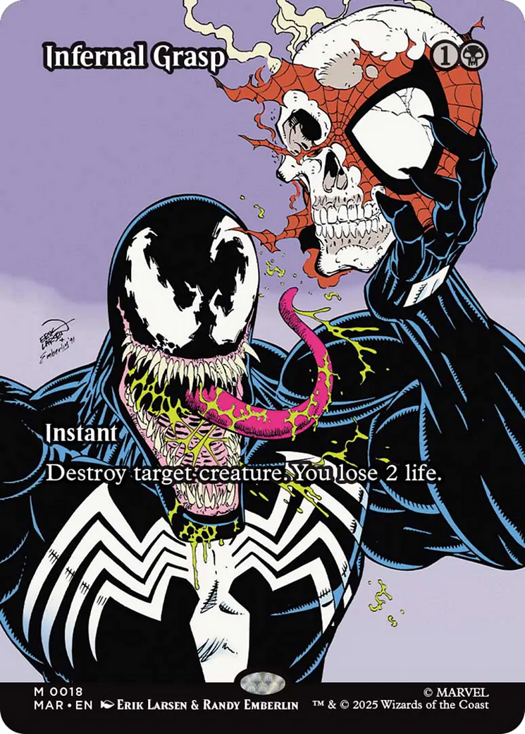 Infernal Grasp (Borderless) [Marvel's Spider-Man: Eternal-Legal] | Devastation Store