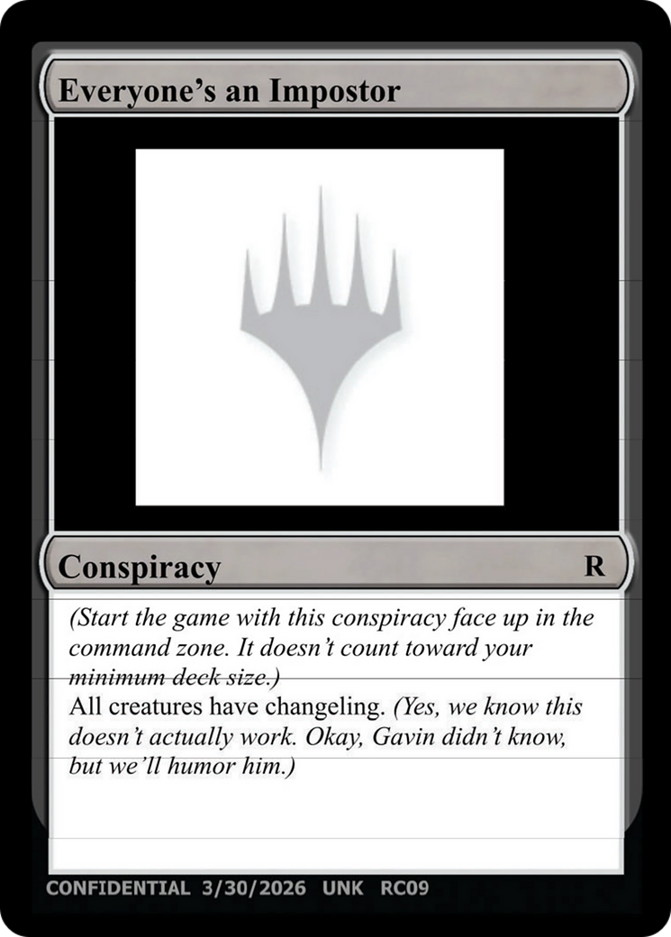 Everyone's an Imposter [Unknown Event] | Devastation Store