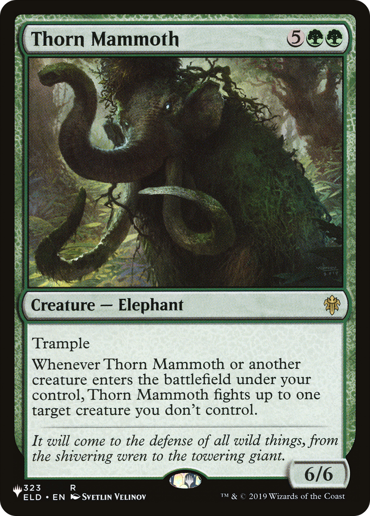 Thorn Mammoth [The List Reprints] | Devastation Store