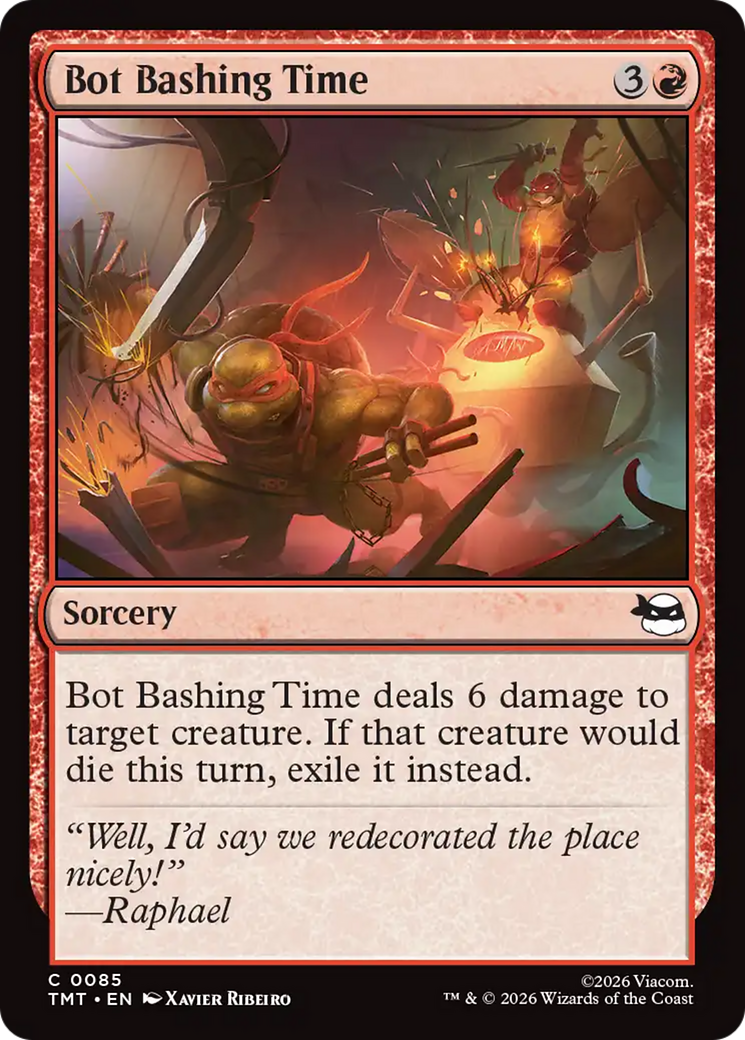 Bot Bashing Time [Teenage Mutant Ninja Turtles] | Devastation Store