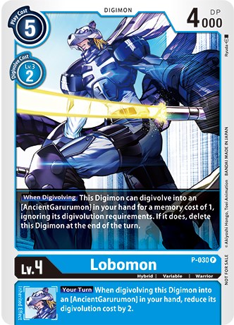 Lobomon [P-030] (Revision Pack 2021) [Promotional Cards] | Devastation Store