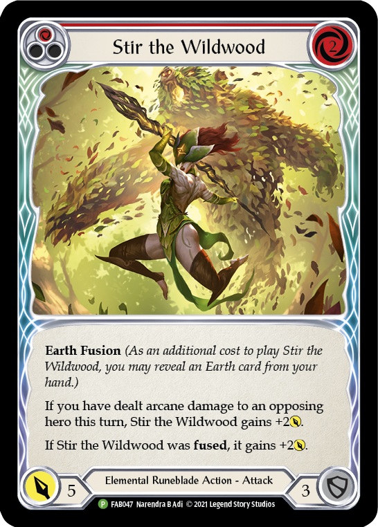 Stir the Wildwood [FAB047] (Promo)  Rainbow Foil | Devastation Store