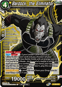 Bardock, the Eliminator (P-334) [Tournament Promotion Cards] | Devastation Store