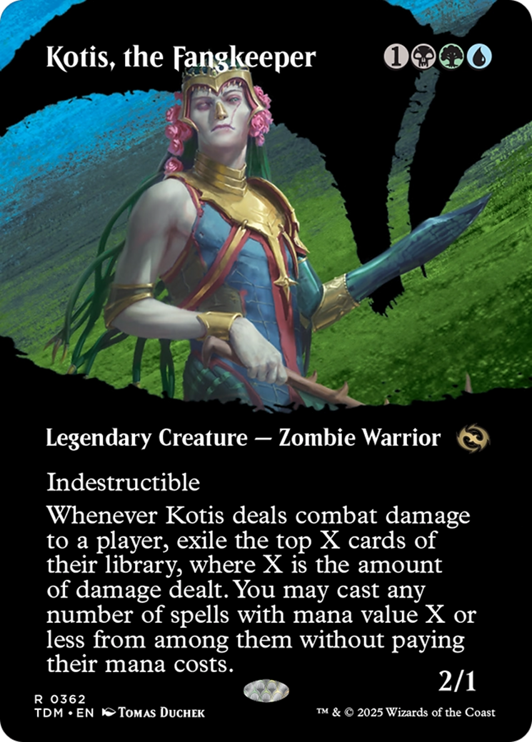 Kotis, the Fangkeeper (Borderless) [Tarkir: Dragonstorm] | Devastation Store
