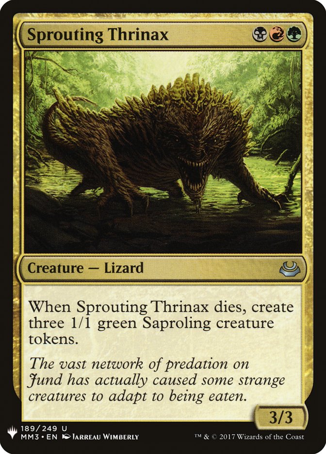 Sprouting Thrinax [Mystery Booster] | Devastation Store