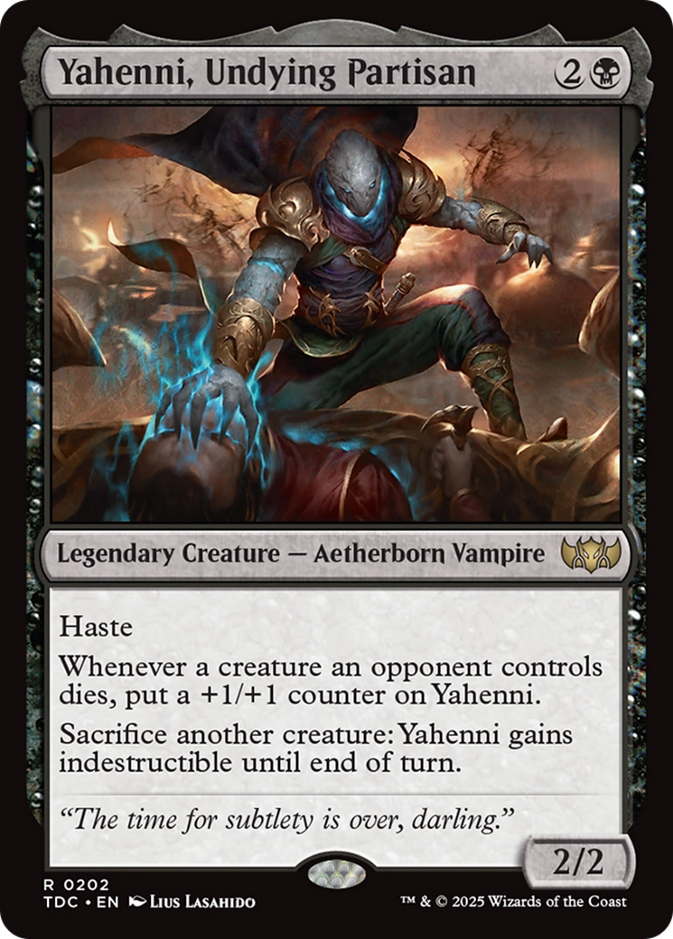 Yahenni, Undying Partisan [Tarkir: Dragonstorm Commander] | Devastation Store