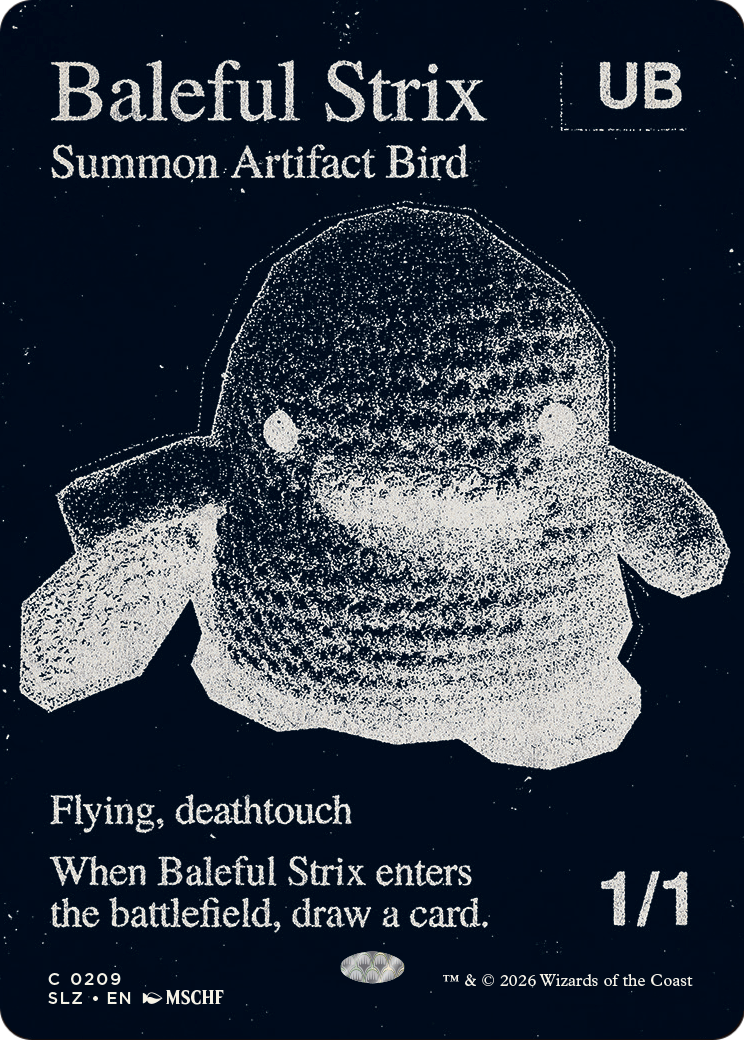 Baleful Strix (0209) [Secret Lair x MSCHF: The Zeta Set] | Devastation Store
