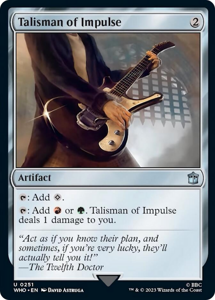 Talisman of Impulse [Doctor Who] | Devastation Store