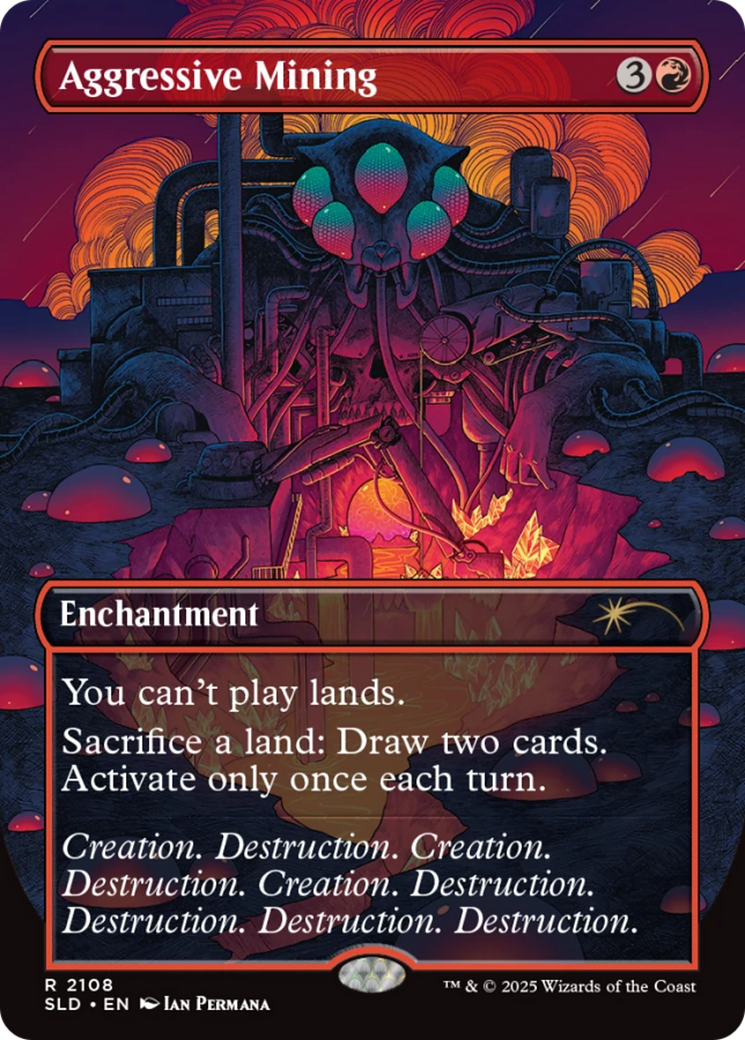 Aggressive Mining [Secret Lair Drop Series] | Devastation Store