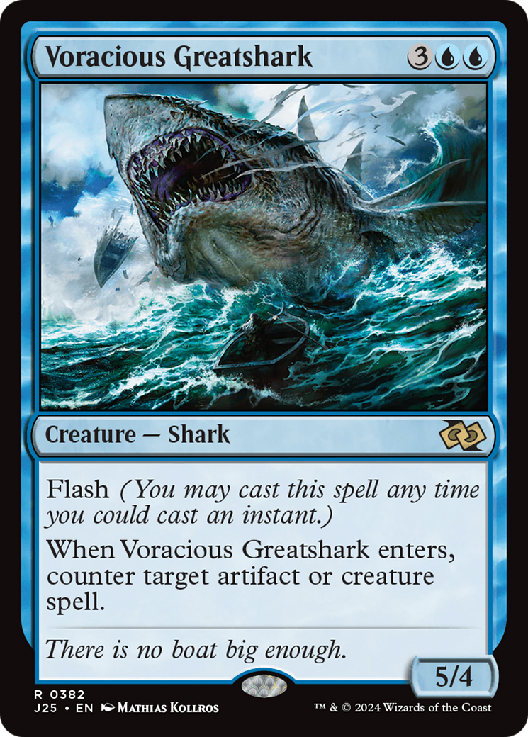 Voracious Greatshark [Foundations Jumpstart] | Devastation Store