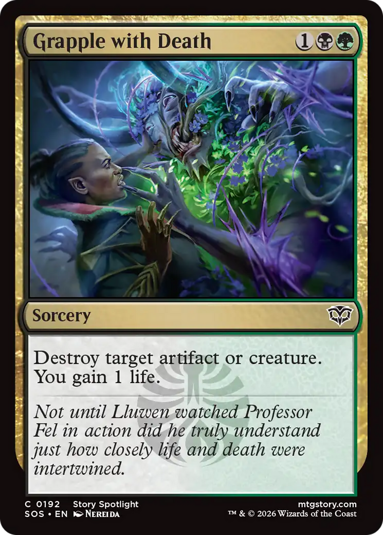 Grapple with Death [Secrets of Strixhaven] | Devastation Store